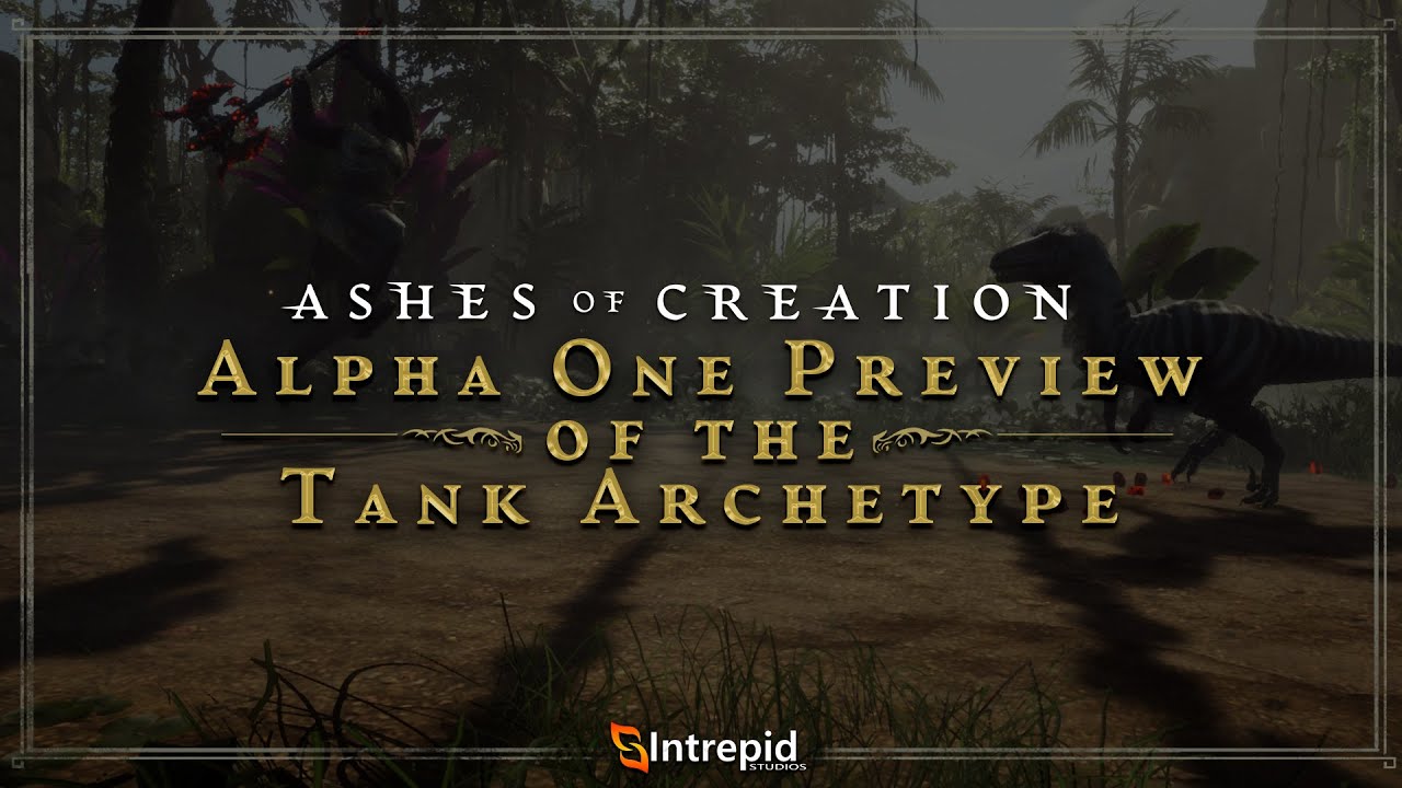 Ashes of Creation: Alpha One Preview of the Tank Archetype | Levels 1-10 Active Skills