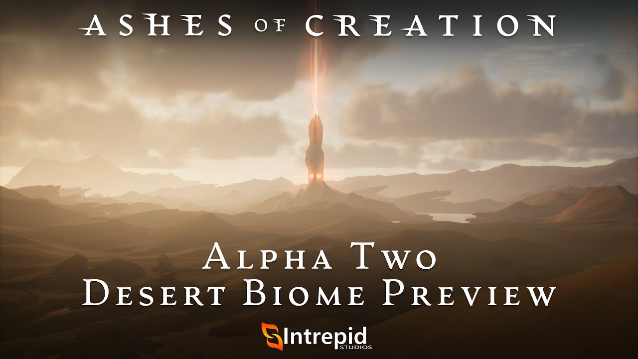 Ashes of Creation Alpha Two Desert Biome Preview